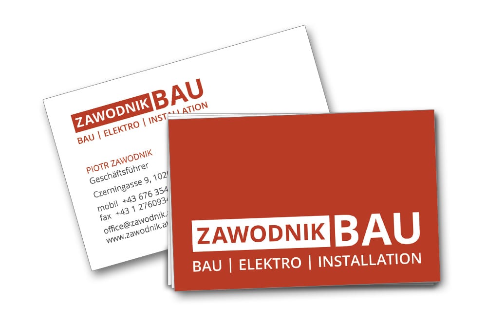 Logo Und Webdesign Fur Baufirma In Wien Referenzen Designtiger