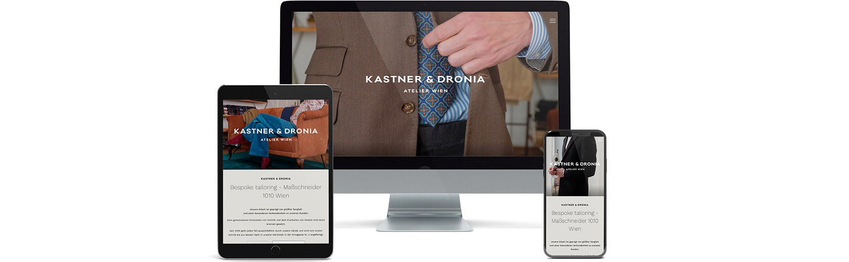 Homepage für Handwerker Webdesign Wien