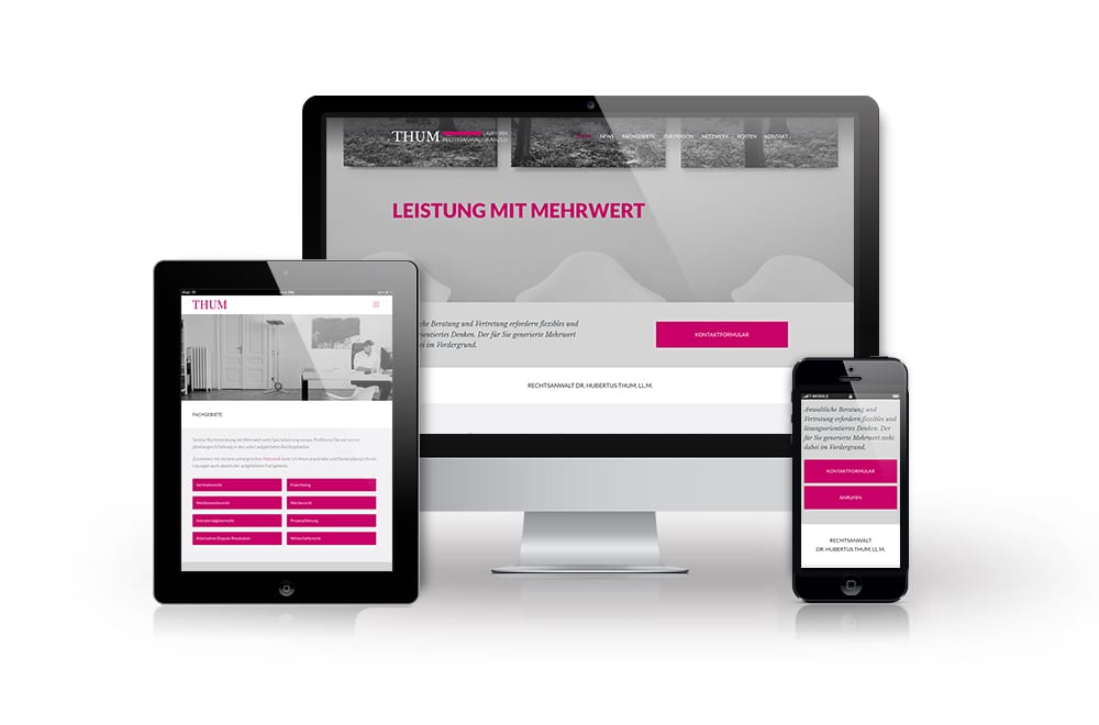 Anwalt Webdesign Wien