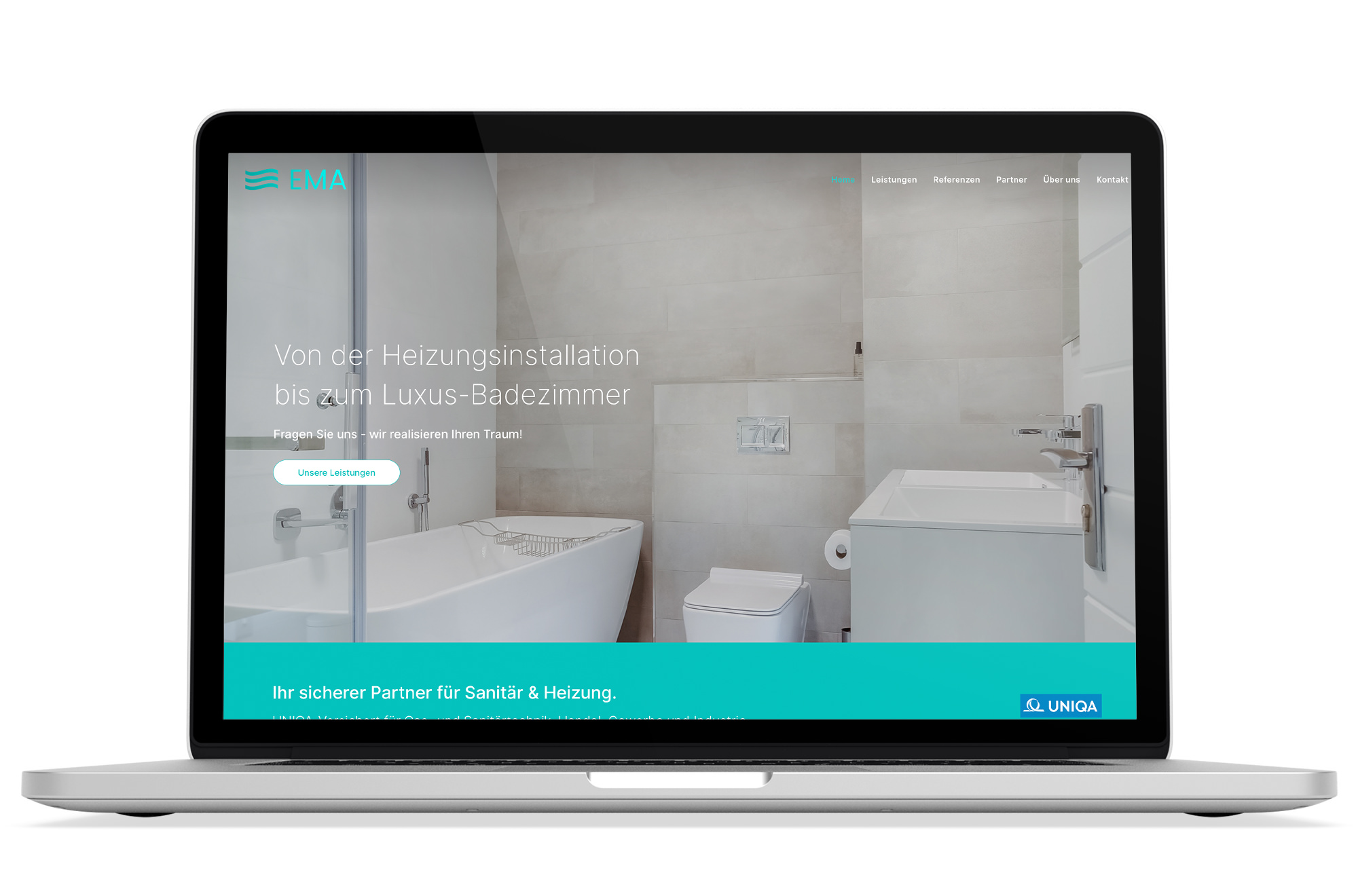 Responsive Webdesign Beispiel: Neue mobile Webseite für Installateur in Wien