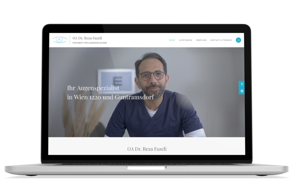 Arzt Webdesign Wien: Responsive Webdesign, WordPress für Augenarzt