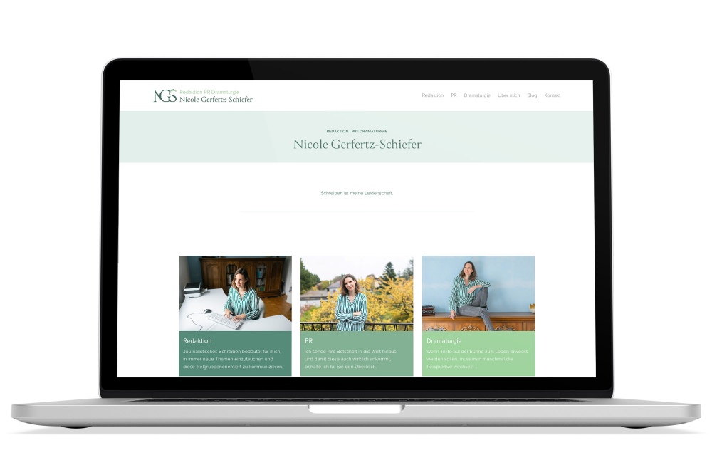 Beispiel: Logodesign, Responsive Webdesign 