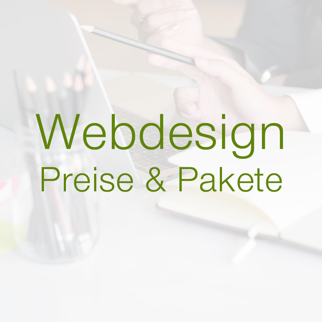 Webdesign Preise und Website Kosten